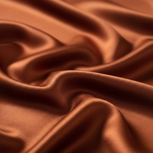 Rust Wild Rag Scarf 35x35 Satin Western Cowgirl Cowboy Bandana - Picture 2 of 10